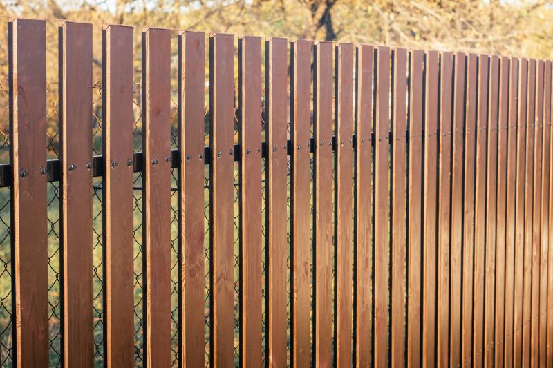 Vertical Fence Installation